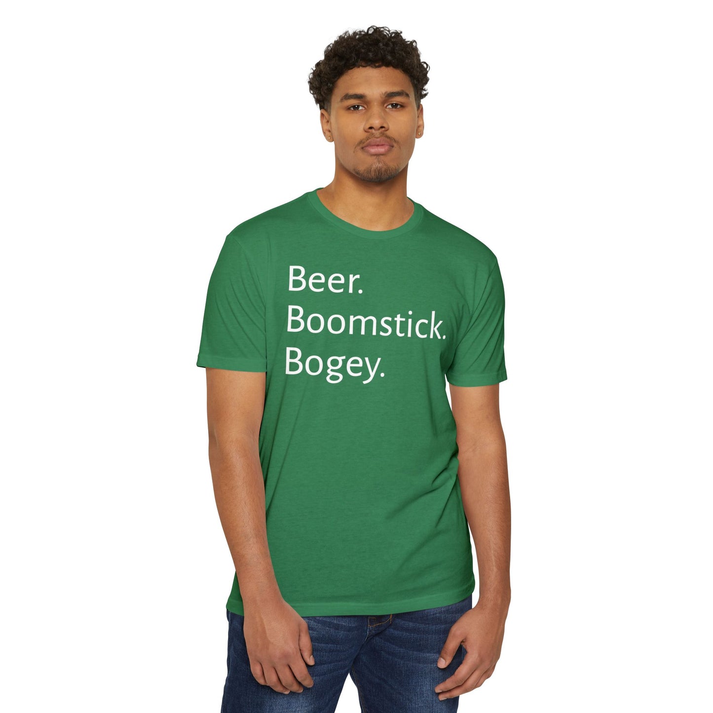 Beer. Boomstick. Bogey.
