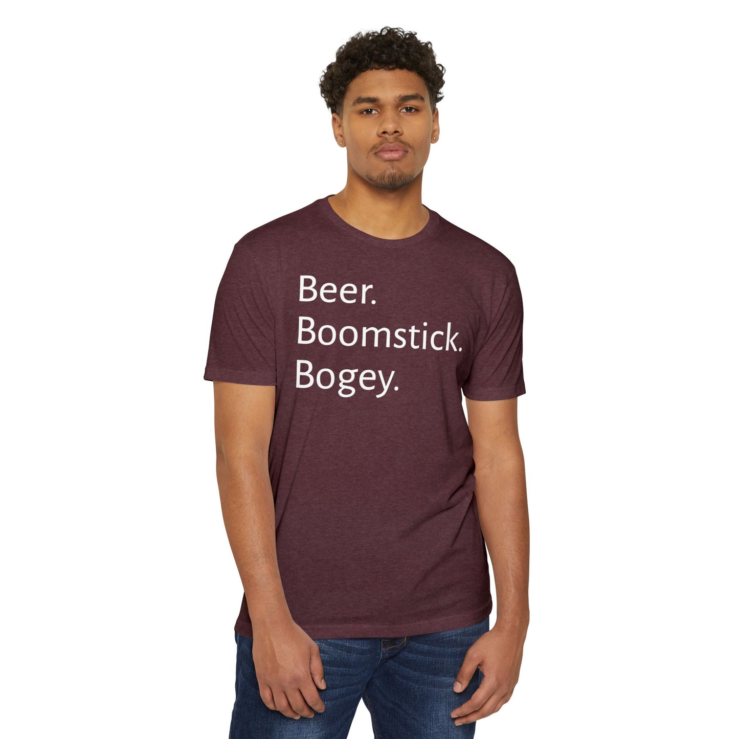 Beer. Boomstick. Bogey.